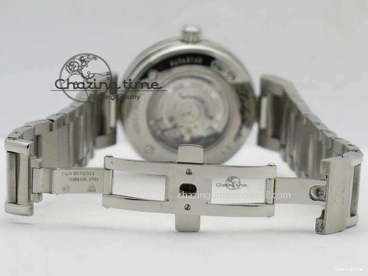 0106 De Ville Lady 34mm SS V6F 1:1 Best Edition Black MOP Dial On SS Bracelet SEIKO NH05A UrbanStyle 8152